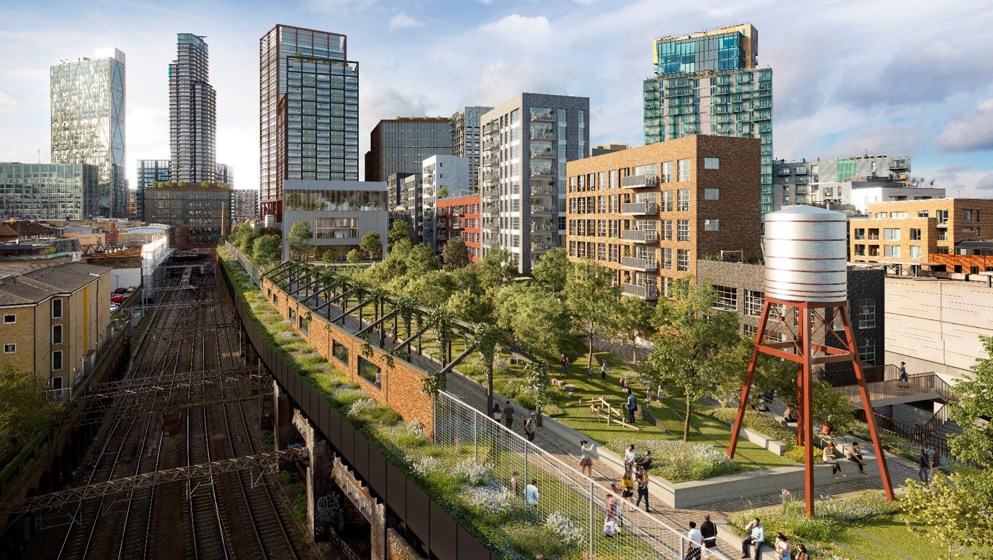 Indicative view of the new pocket park